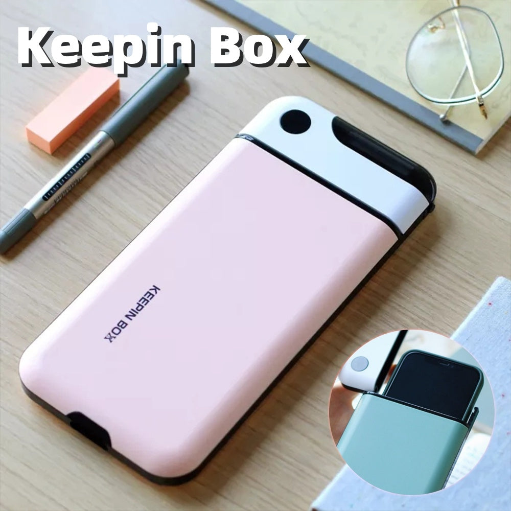 Cell Phone Lock Box with Timer – Portable Smartphone Locking Case for Self-Discipline, Focus & Screen Time Control