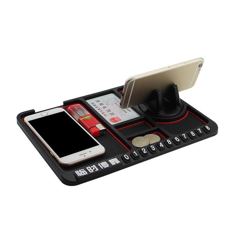 Anti-skid Pad Car Mobile Phone Bracket Multifunctional Car