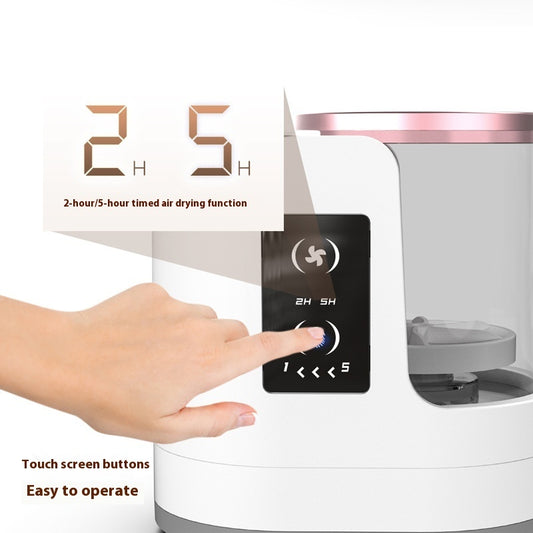 Makeup brush cleaning and drying – Rechargeable Automatic Makeup Brush Cleaning Device