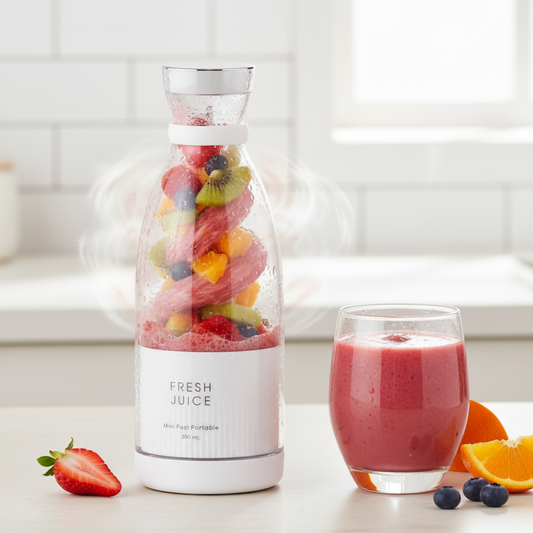Best Portable Blender - 350ML Smoothie & Juice Maker Cup for Home, Travel & Gym